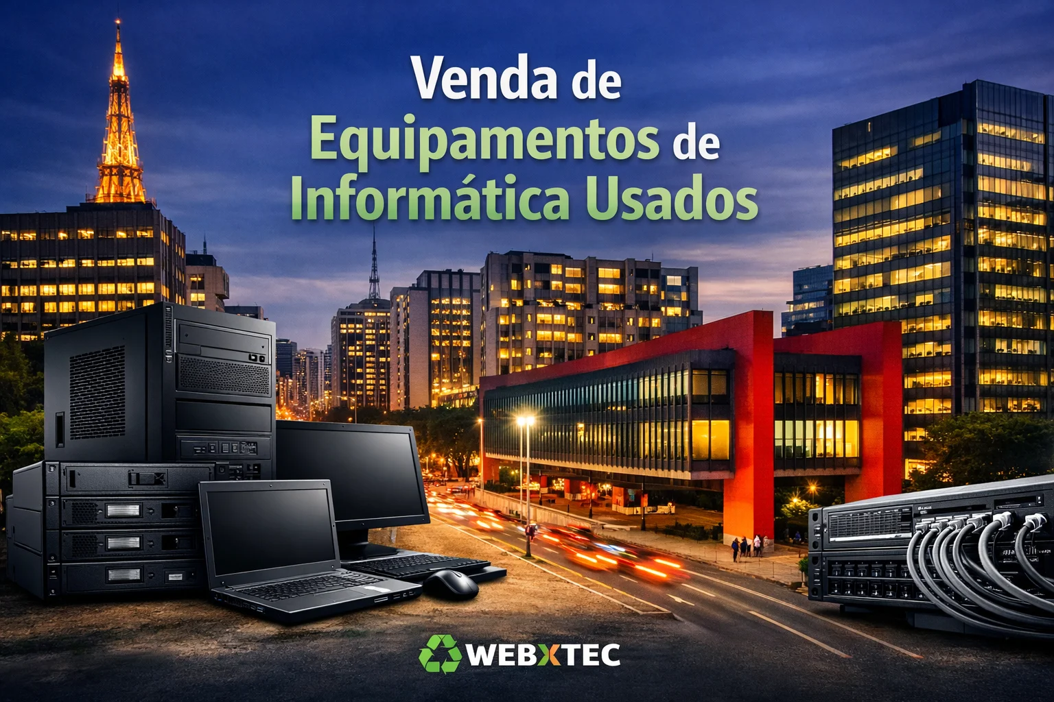 Venda de equipamentos de informática usados em São Paulo